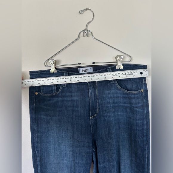 Paige Hoxton Ultra Skinny Jeans Dark Wash Size 33 - Picture 5 of 9